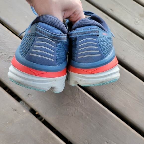 Hoka One One Bondi 7 Real Teal/Outer Space Running Athletic‎ Shoes Sneakers 11.5 main image 6